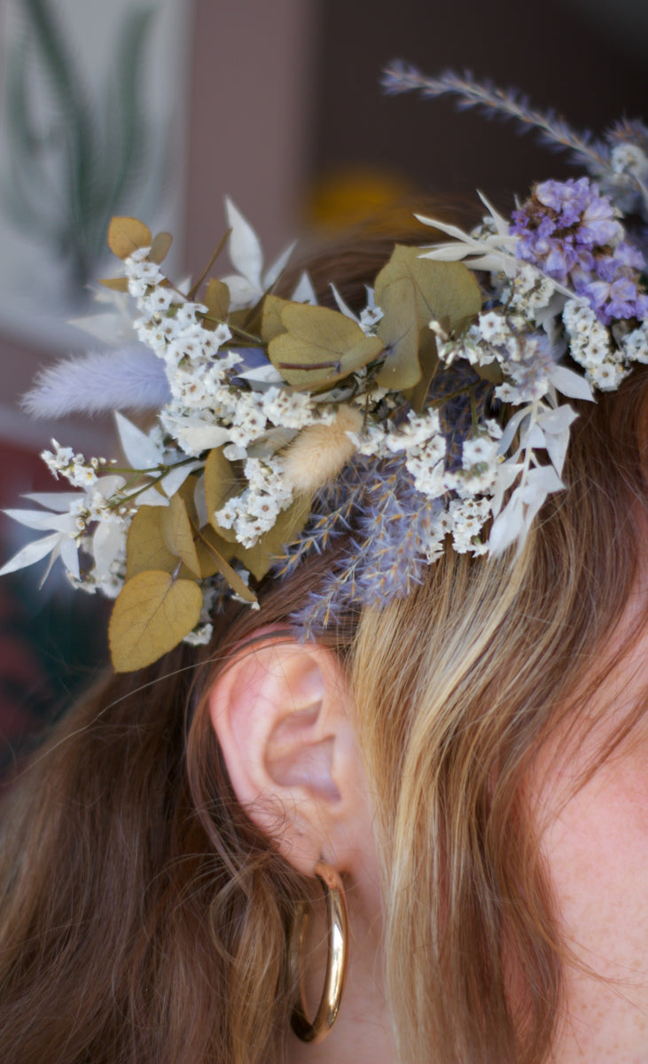 tiger lily flower crown Dried flower crown – Tiger Lily