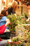 Christmas wreath workshop