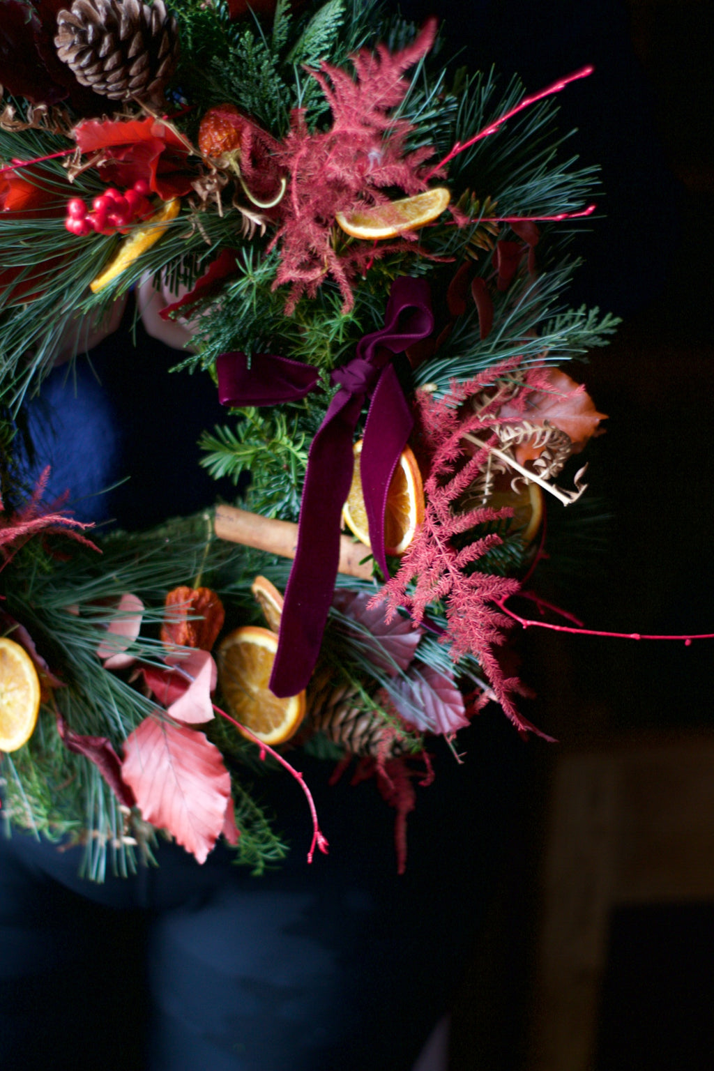 Deck the halls wreath