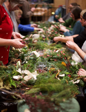 Christmas wreath workshop
