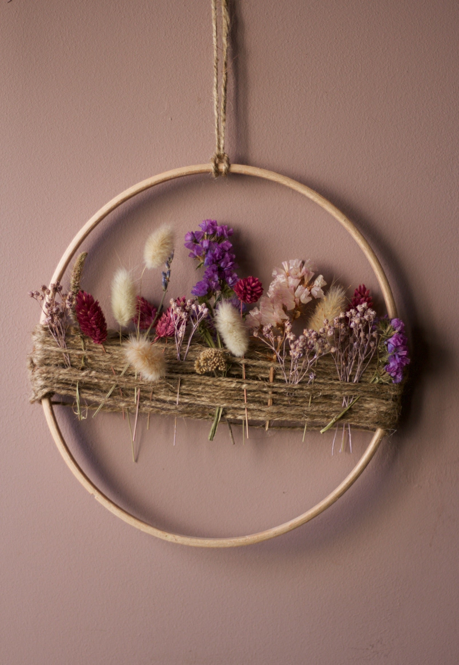 Dried dream catcher