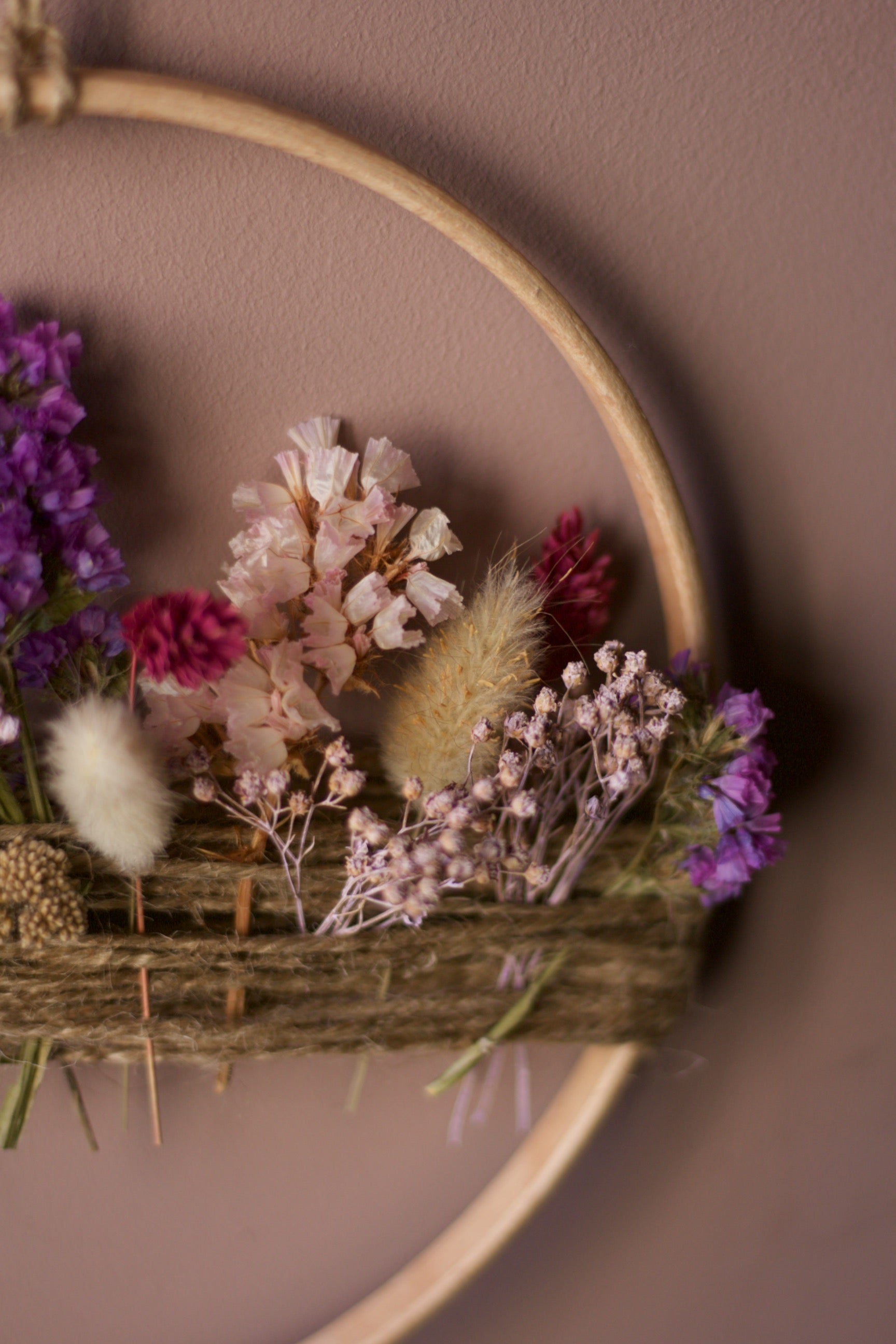 Dried dream catcher