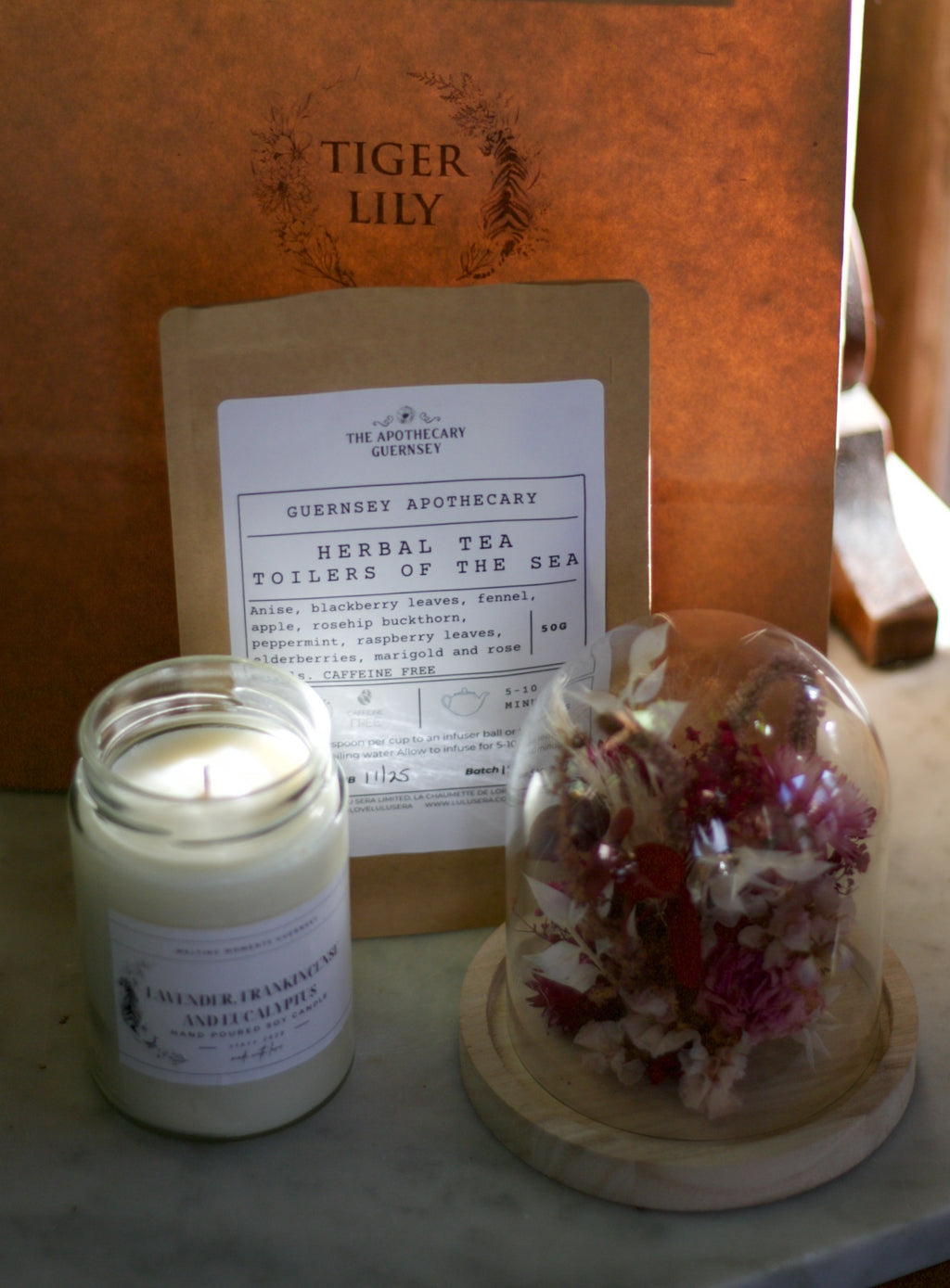 Bell jar gift set