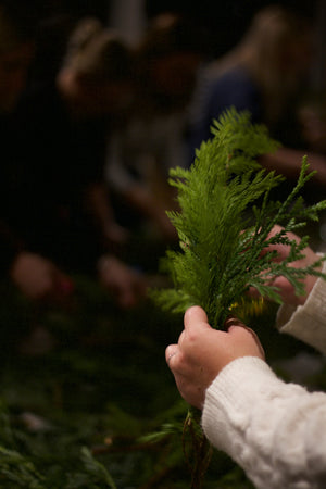 Grow Charity wreath making