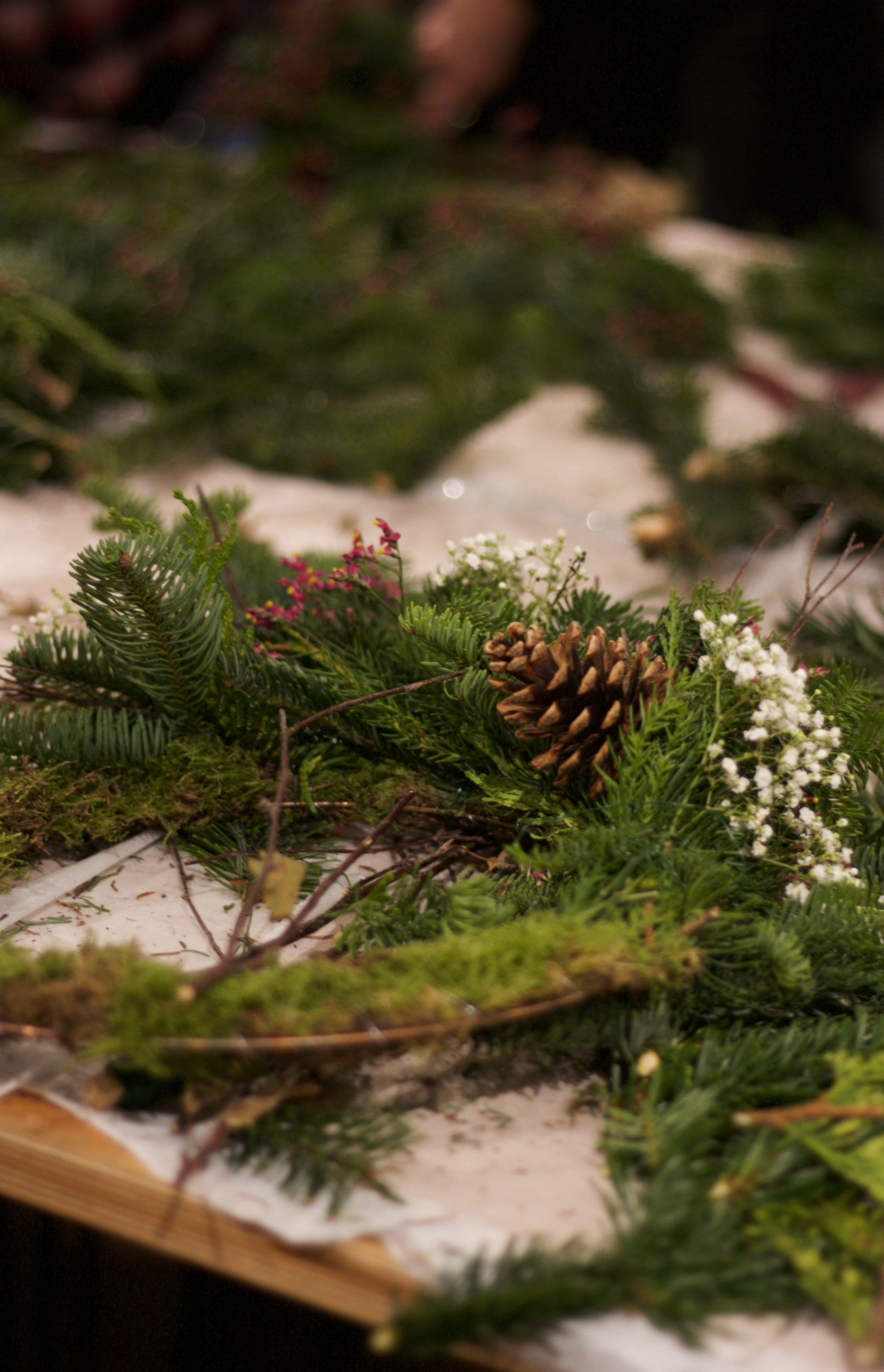 Grow Charity wreath making