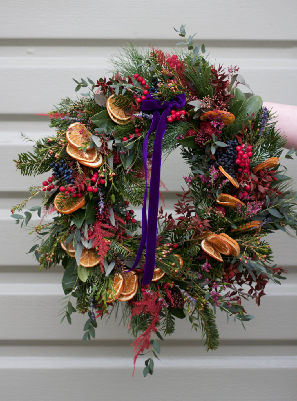 Deck the halls wreath
